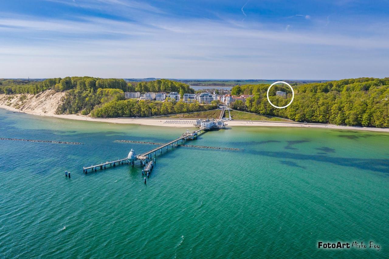 Residenz Seeblick, Fewo 10 Mit Balkon Und Ostseeblick Sellin  Exterior photo